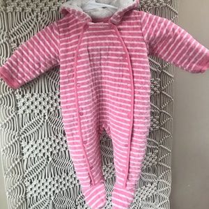 Nordstrom Baby 9 month bunting outfit w hood